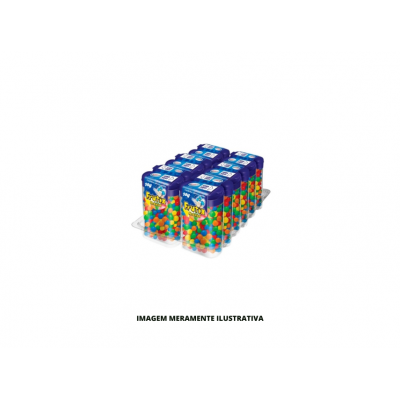 CONFEITO FRUTIX FRASCO SORTIDO 1X12X16G